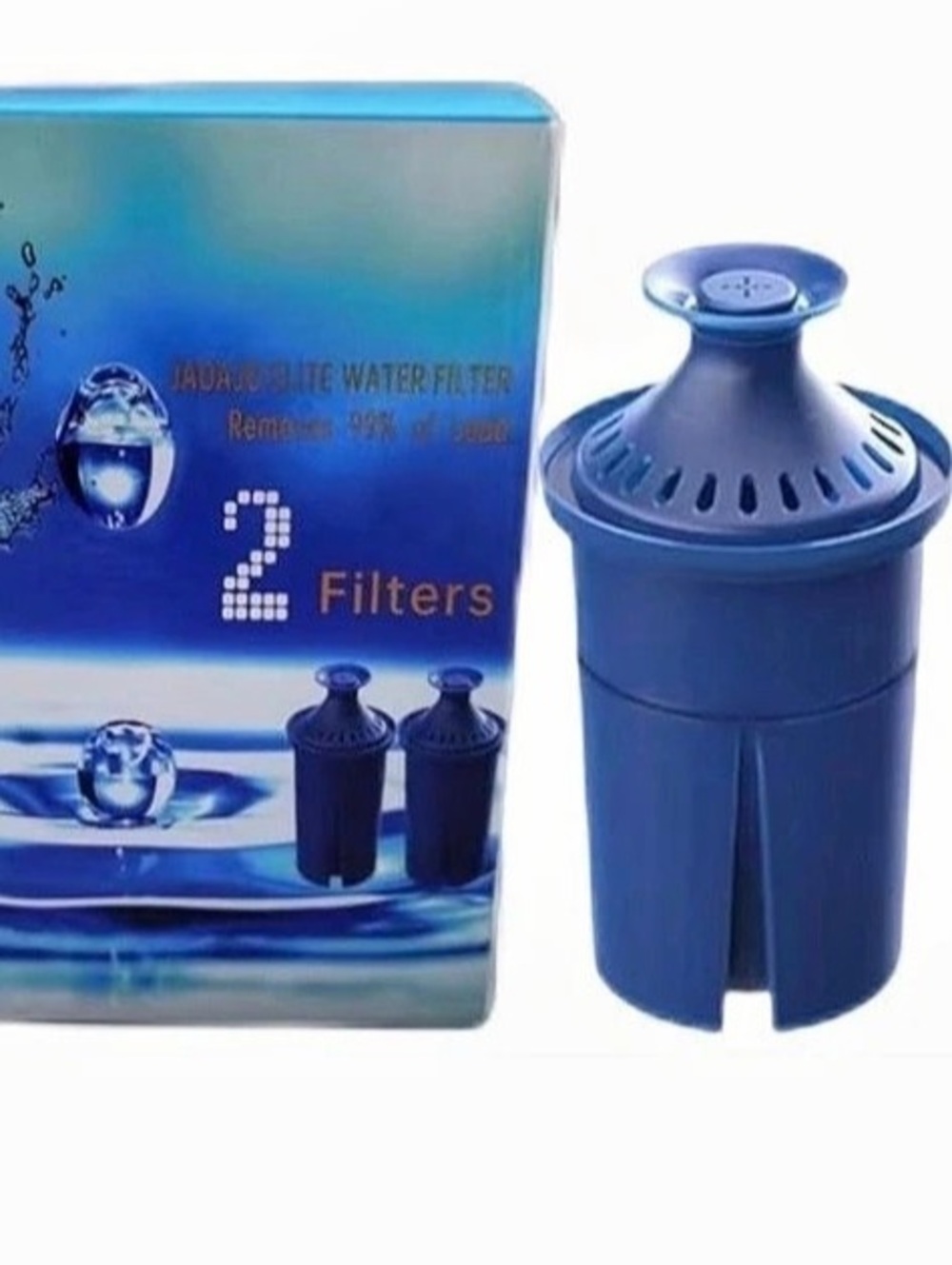 JAOAJO Elite Water Filter 2-Pack Blue